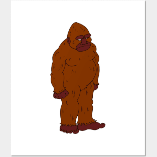 Mr. Squatch Posters and Art